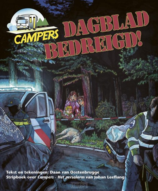 Dagblad bedreigd! - stripboek