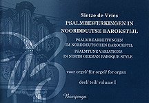Psalmbewerkingen in Noord-Duitse Barokstijl (1) - Notenschrift