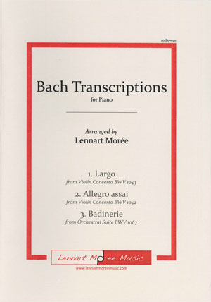 Bach Transcriptions for Piano - Notenschrift