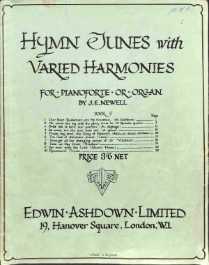Hymn tunes with varied harmonies - deel 5 - Tweedehands notenschrift