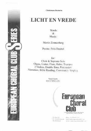 Licht en vrede - Tweedehands notenschrift